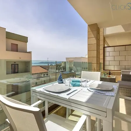 Apartament Residencia Vejademar 6 Posti Letto Con Vista Mare E Posto Auto